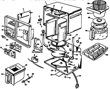 Part Location Diagram of 164463-01 Black and Decker Base screw